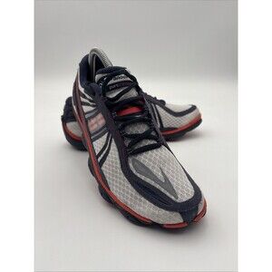 (967) Brooks Pure Connect 3 Shoes Womens 9 Sneaker Blue Orange Running Active